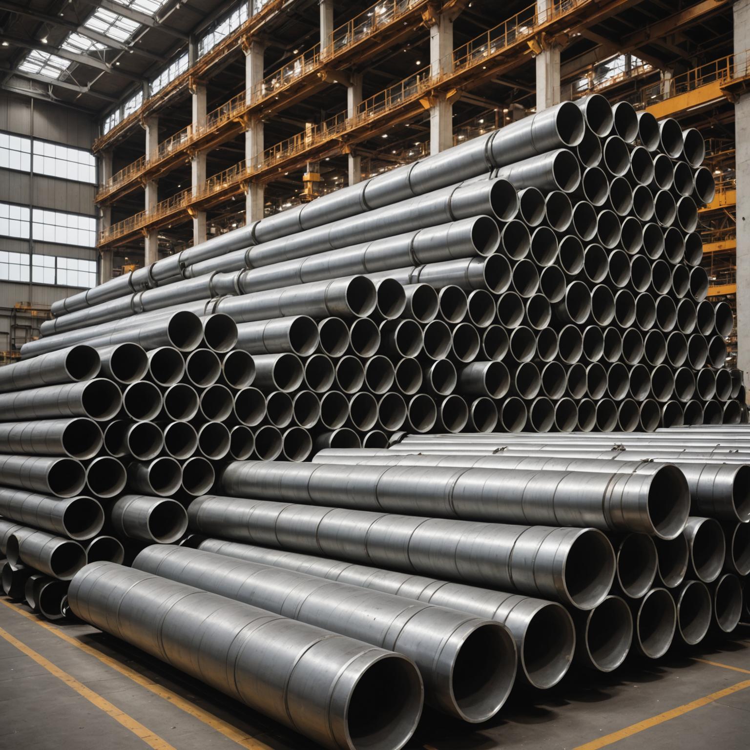 Decorative stainless steel pipe for,  handrails, Span International