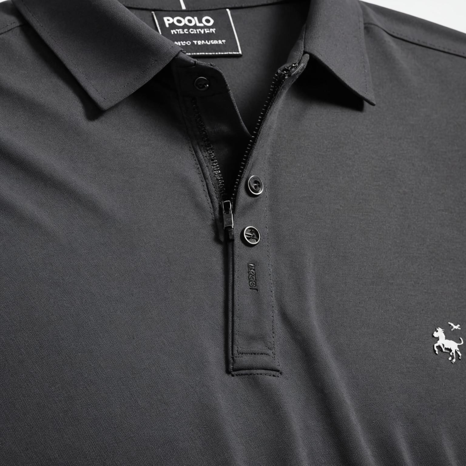 sports zipper polo shirt, men's zipper polo shirt, designer zipper polo shirt