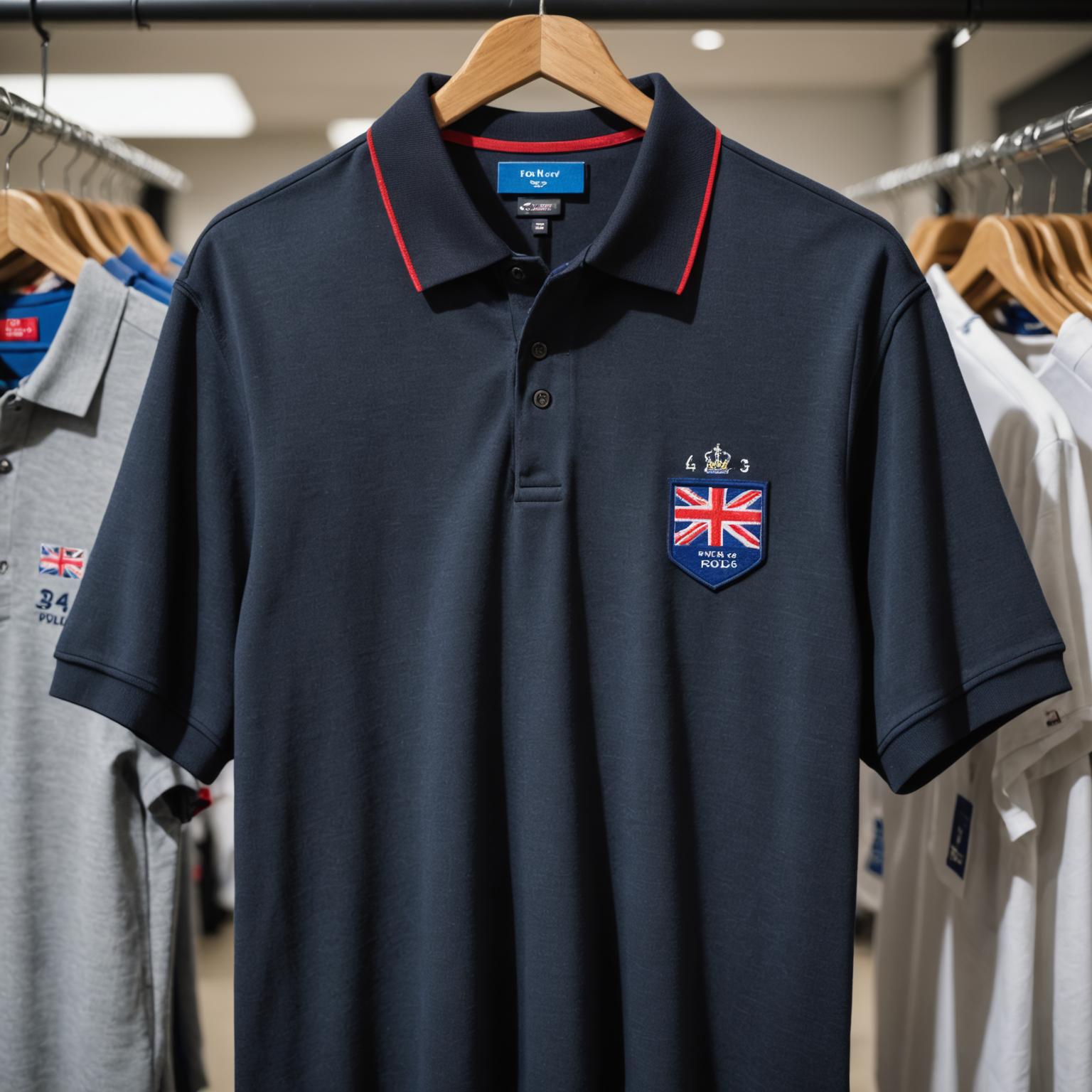 slub cotton polo shirt, Oxford slub polo shirt, short sleeve Oxford polo