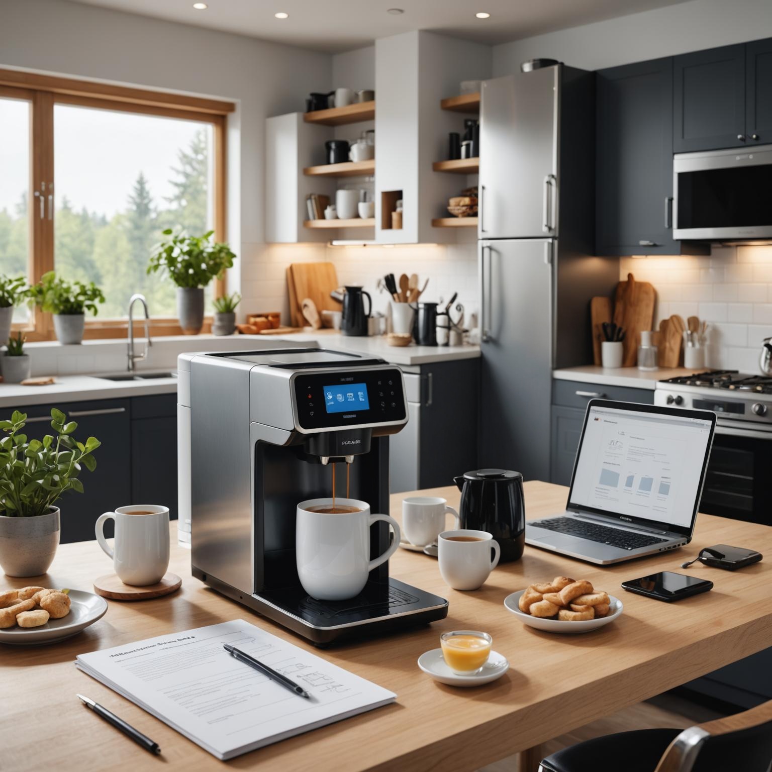 Печь кофейного кофе с молочной водой: окончательный раствор