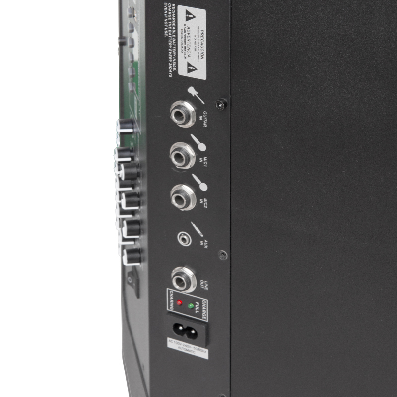 active speaker with battery