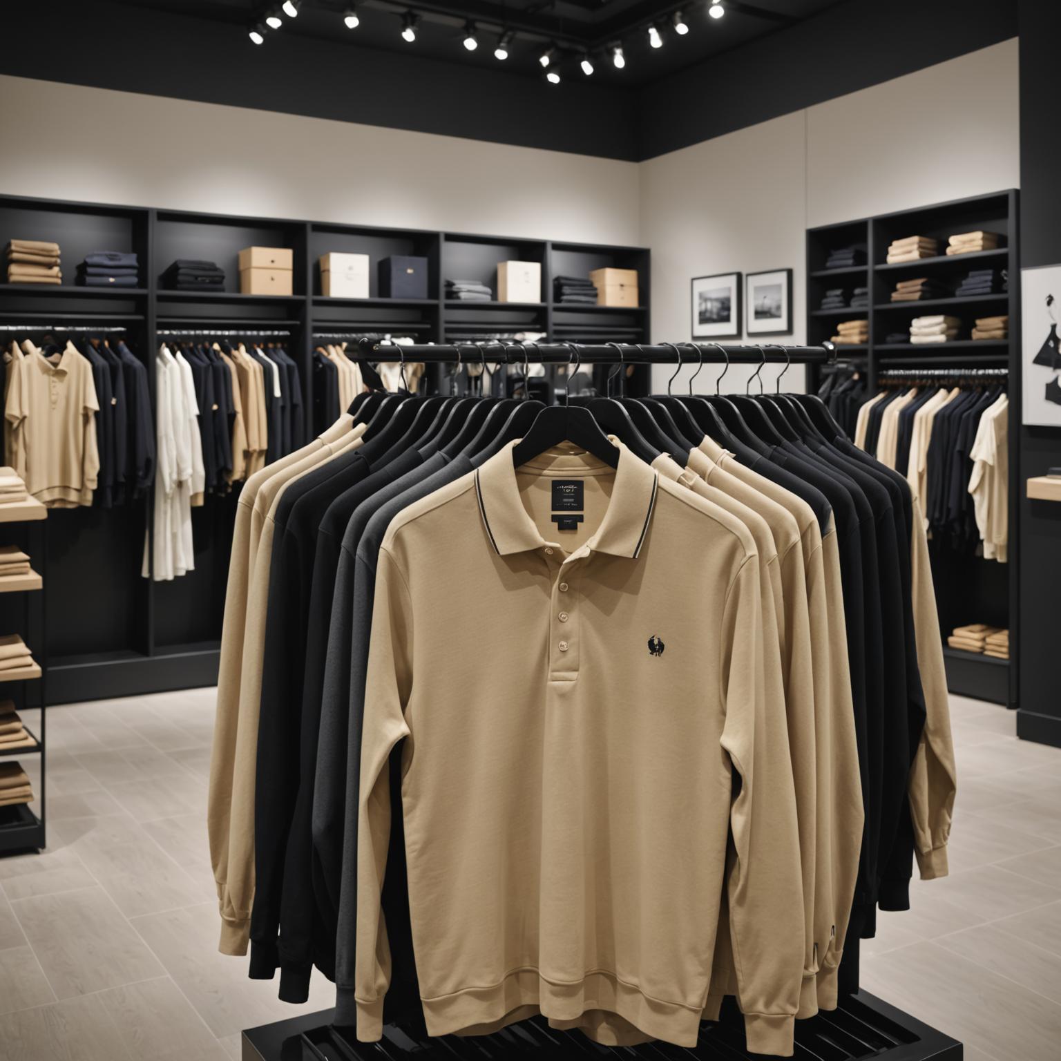 sporty polo shirts, trendy polo shirts, luxury polo shirts, long sleeve polo shirts
