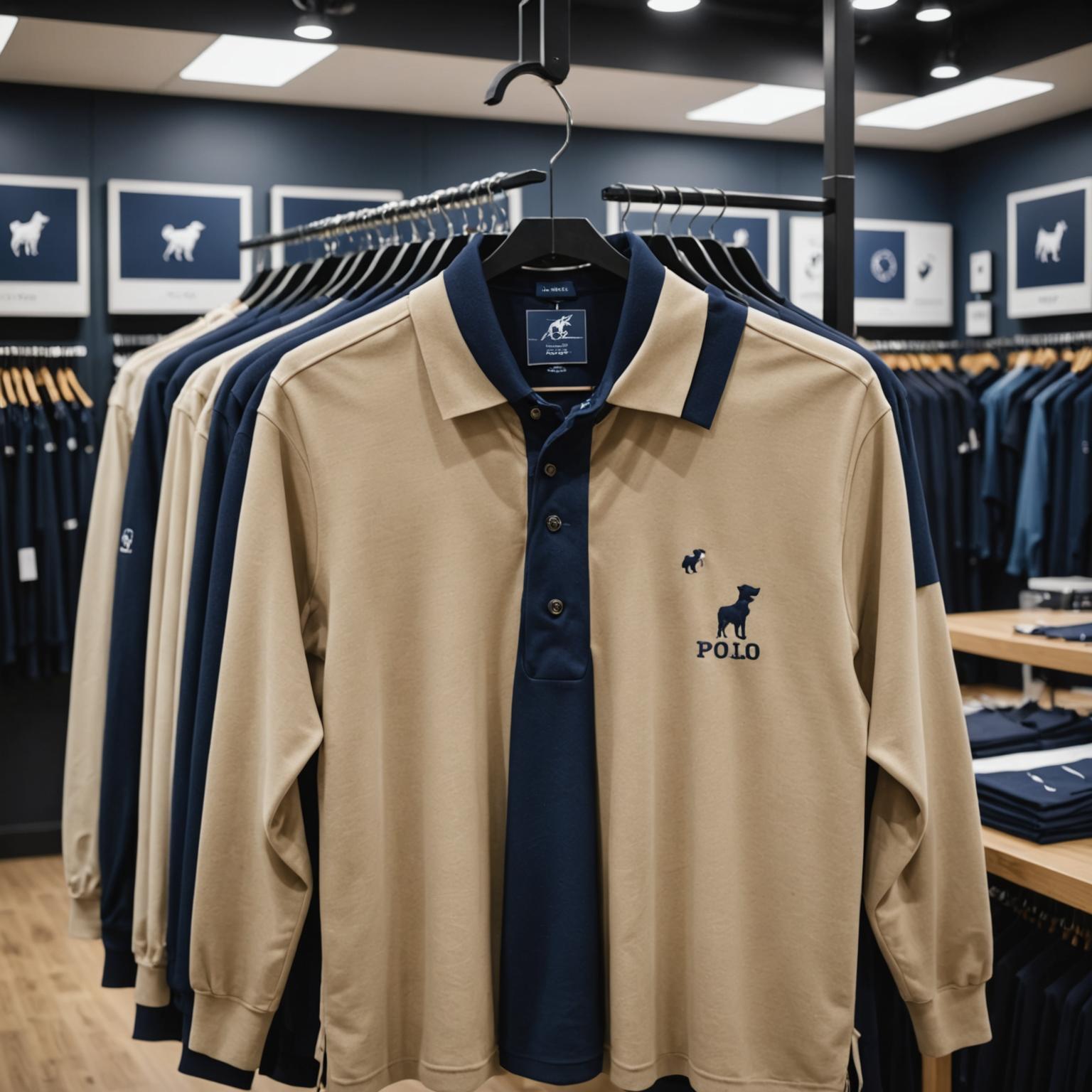 sporty polo shirts, trendy polo shirts, luxury polo shirts, long sleeve polo shirts