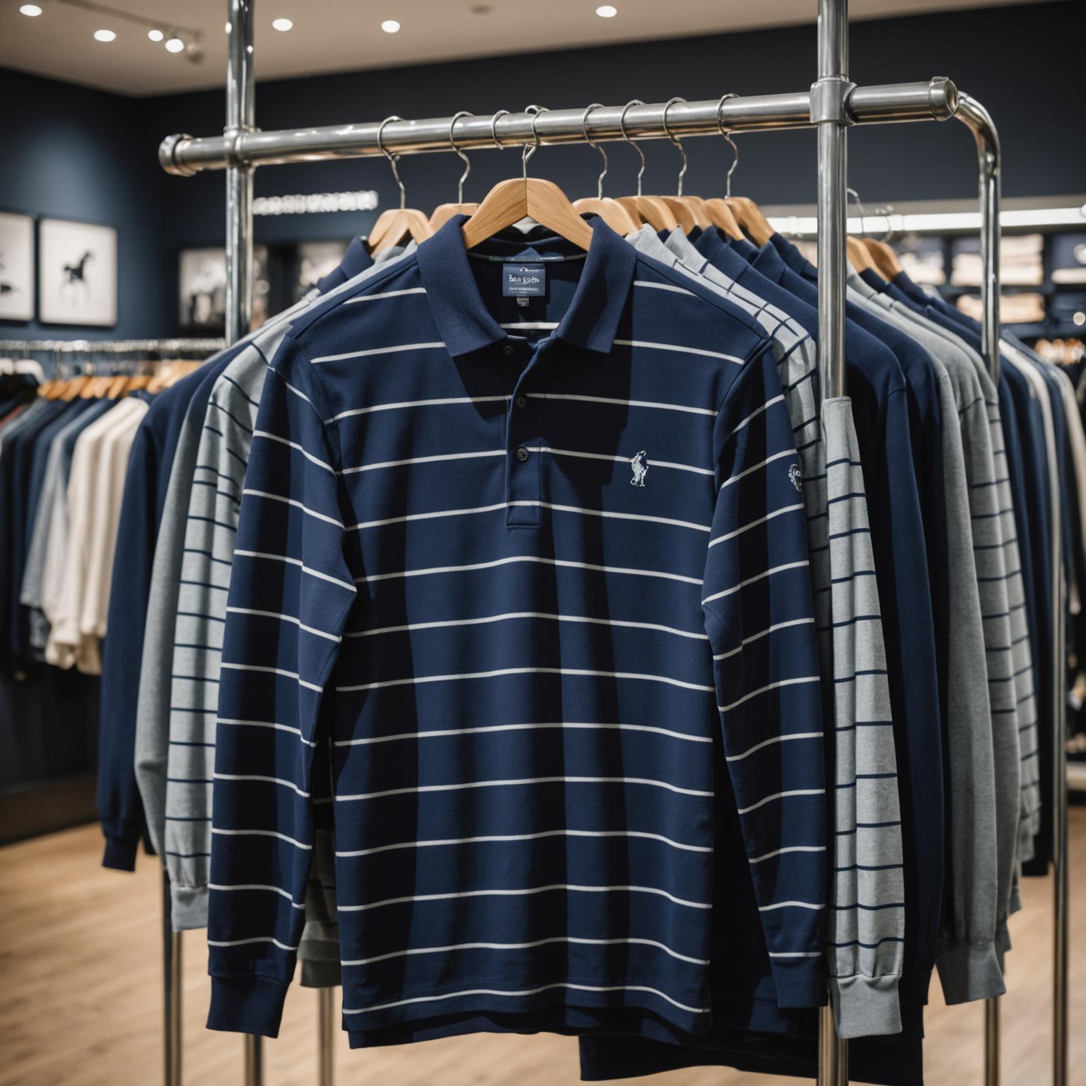 ruby striped polo shirt, men's ruby striped shirt, stylish striped polo, classic striped polo designs