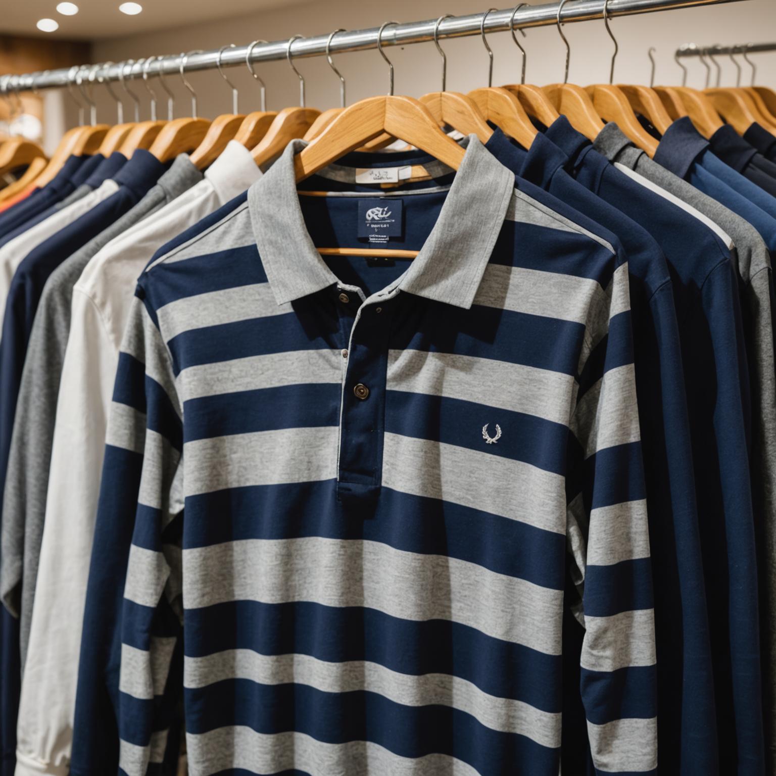 ruby striped polo shirt, men's ruby striped shirt, stylish striped polo, classic striped polo designs