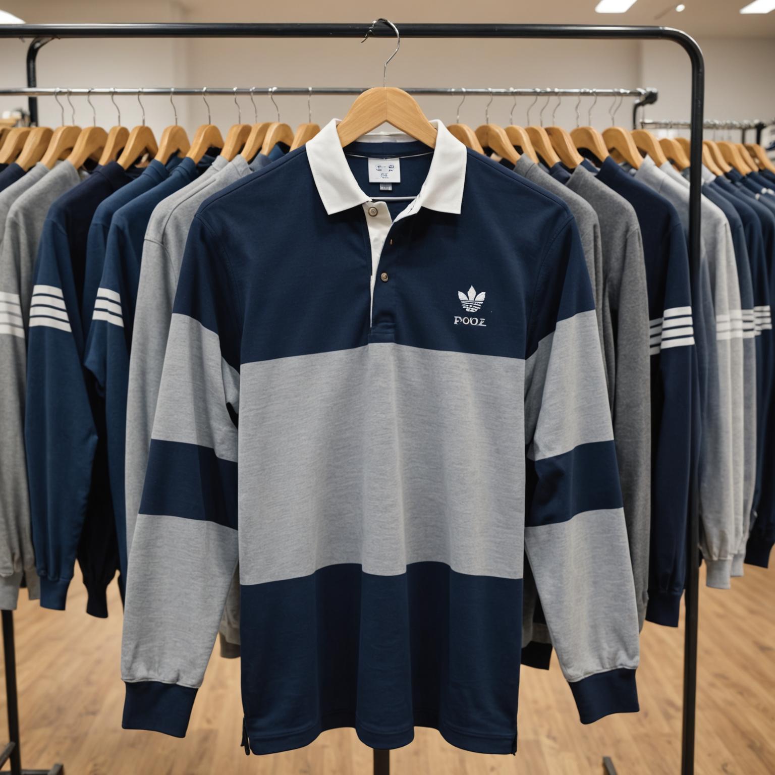 ruby striped polo shirt, men
