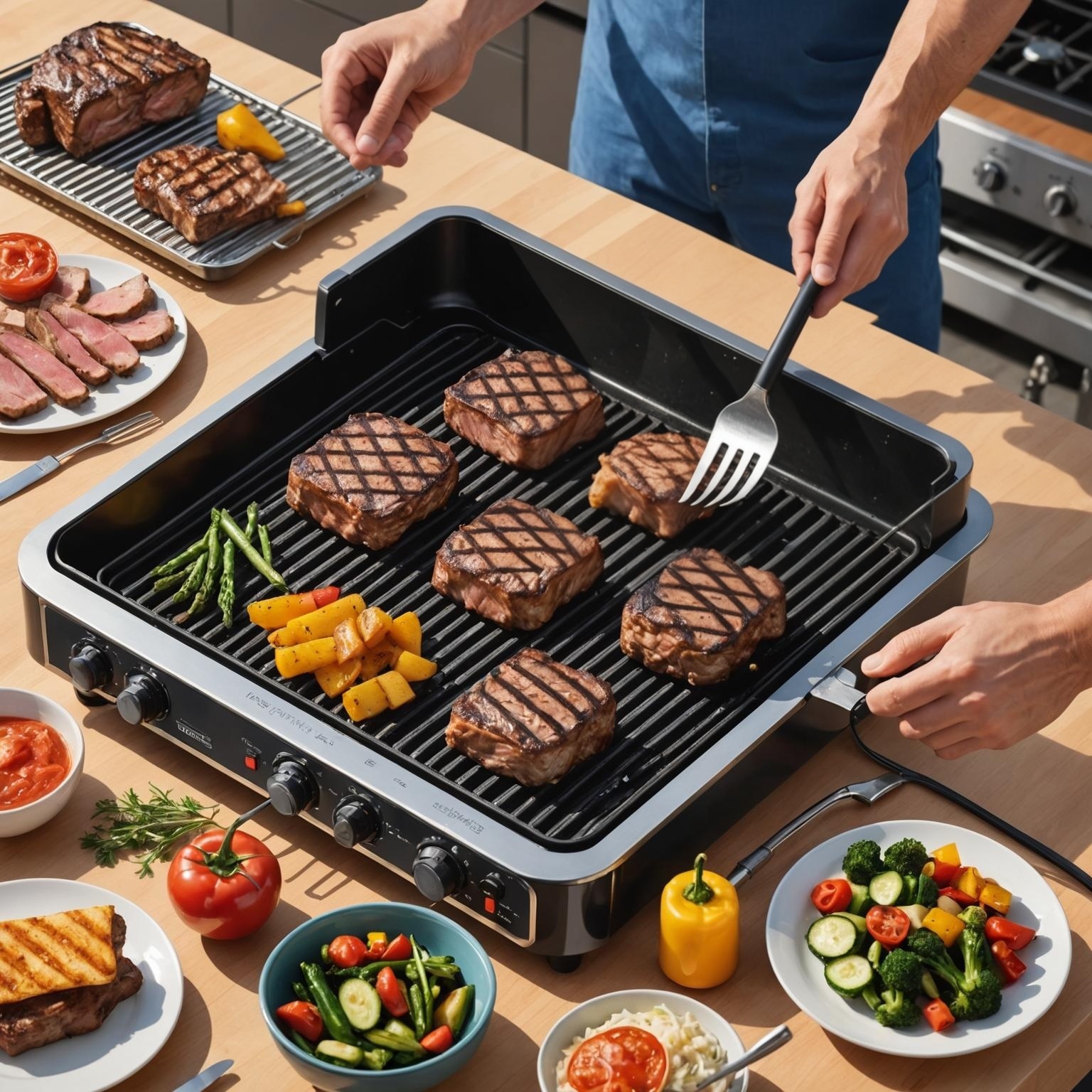 Elemento calefactor tubular para eficiencia de parrilla eléctrica