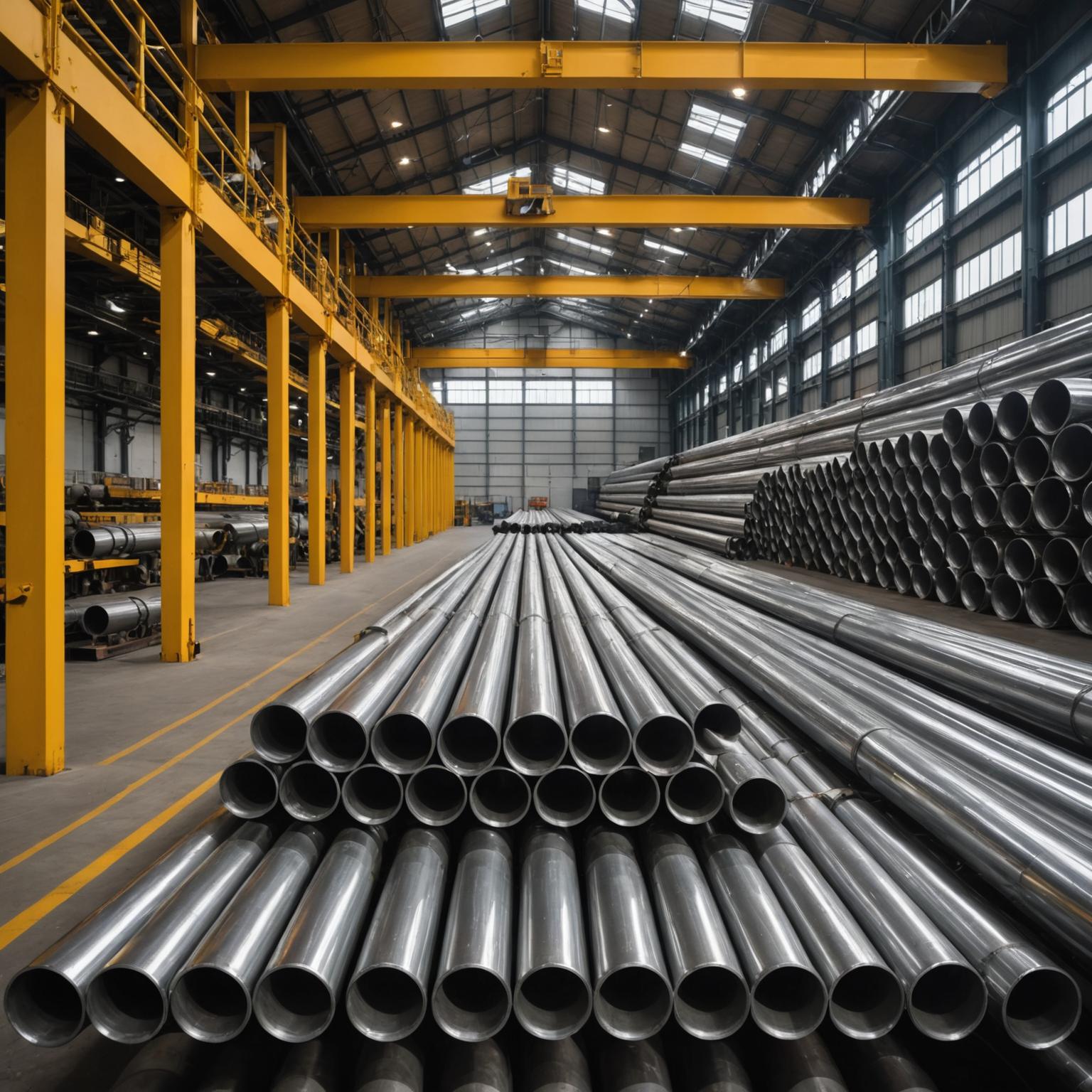 Internal polished stainless steel pipe, Span International