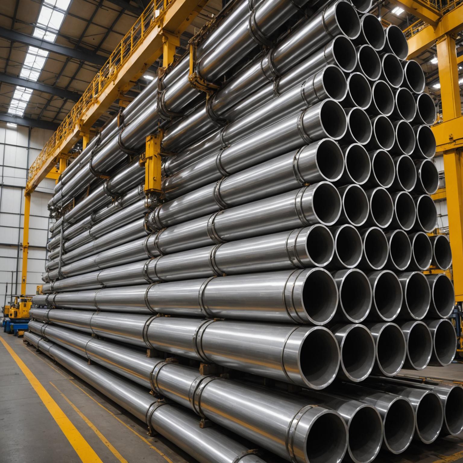 Internal polished stainless steel pipe, Span International