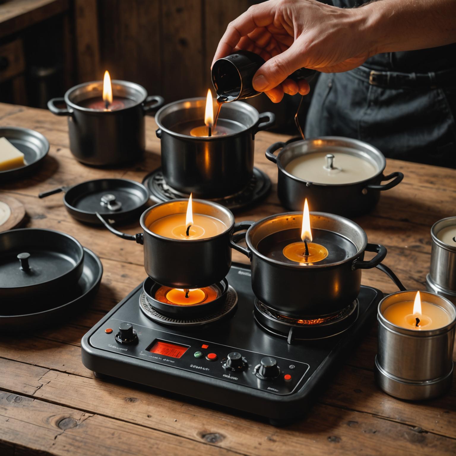 hot plate for wax melting, wax melting equipment, how to melt wax on a hot plate, hot plate safety tips for wax