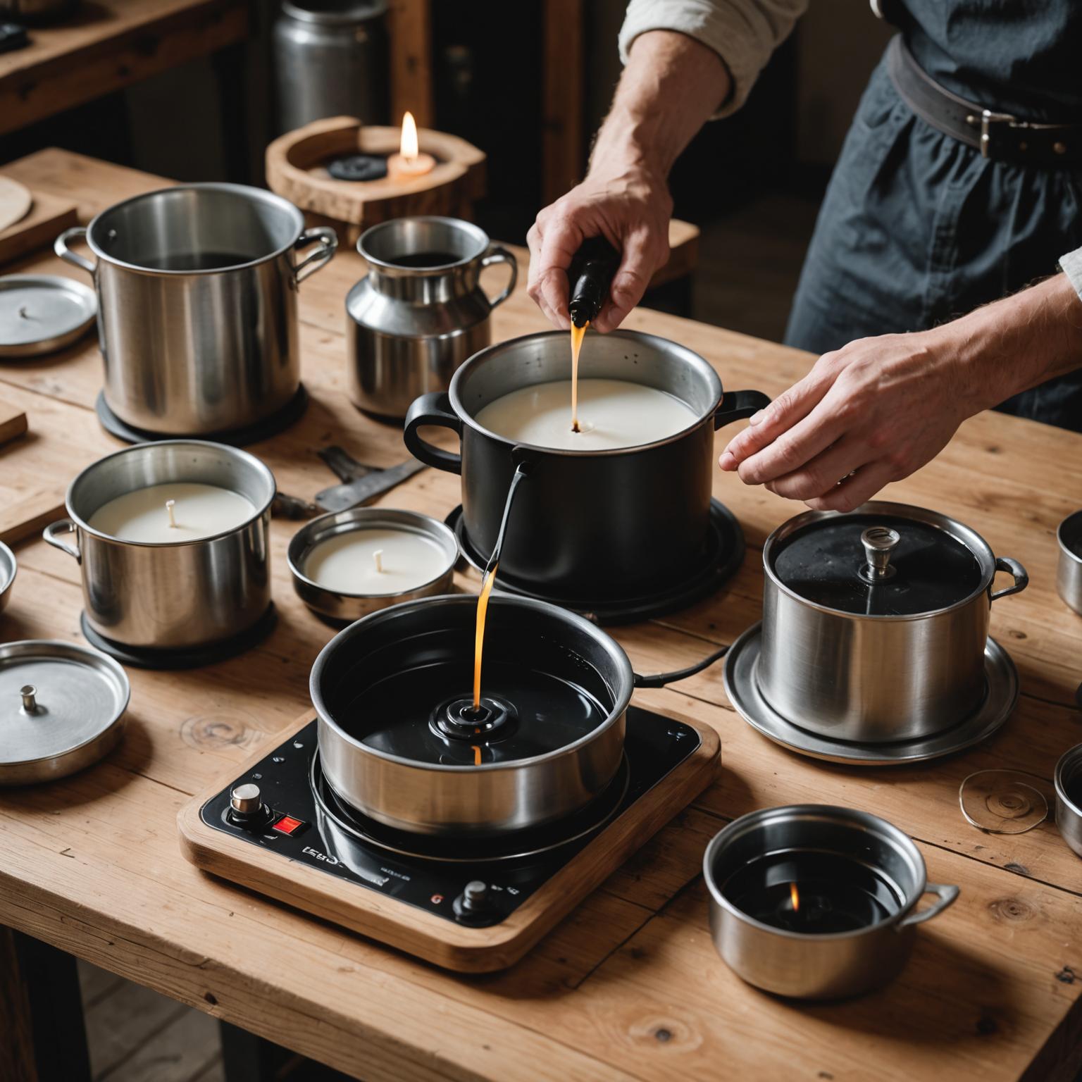 hot plate for wax melting, wax melting equipment, how to melt wax on a hot plate, hot plate safety tips for wax