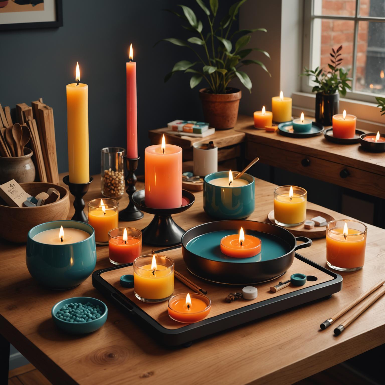 Hot Plate for Wax Melting: Enhance Candle Crafting