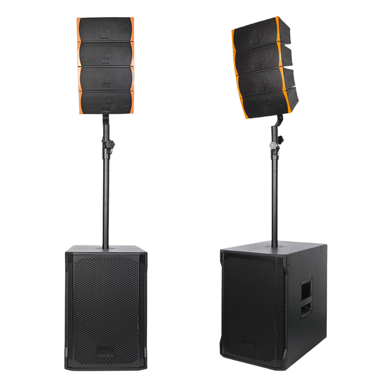 Custom Column Line Array For Outdoor Events PA Systems