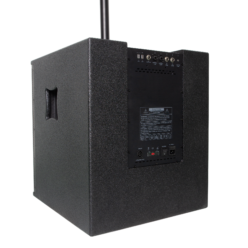 concert speaker setup