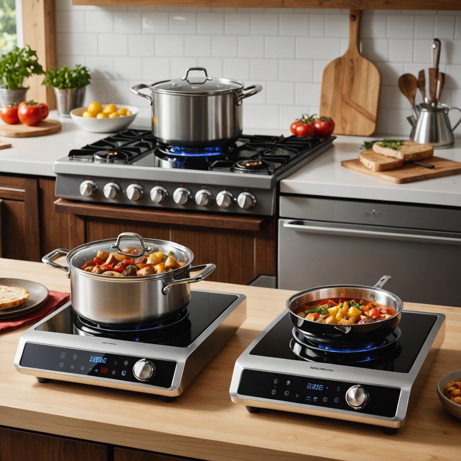 Портативная плита: электрический вариант индукции