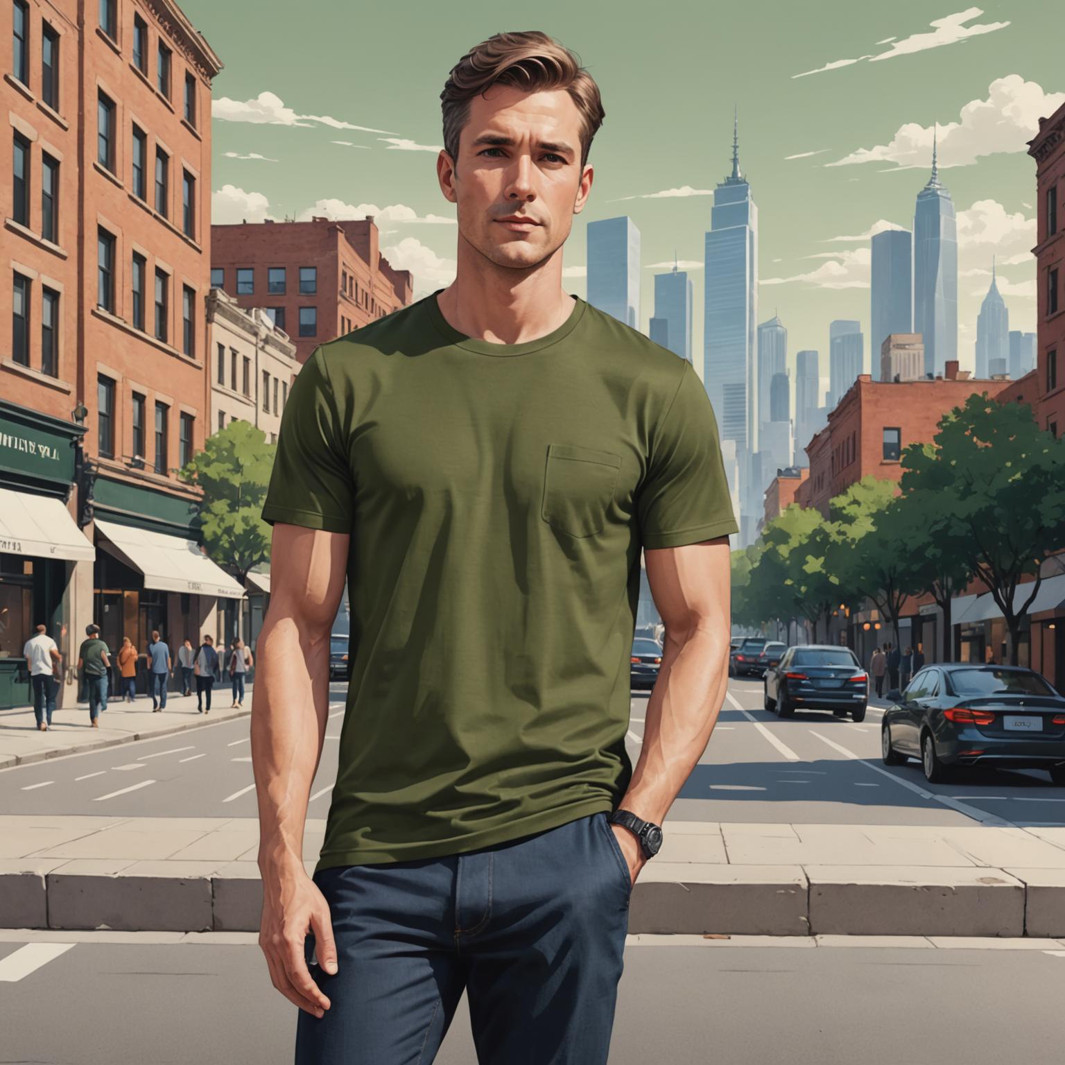mercerized cotton t-shirt men, high-quality cotton t-shirts for men, mercerized cotton apparel for men, custom mercerized cotton t-shirts