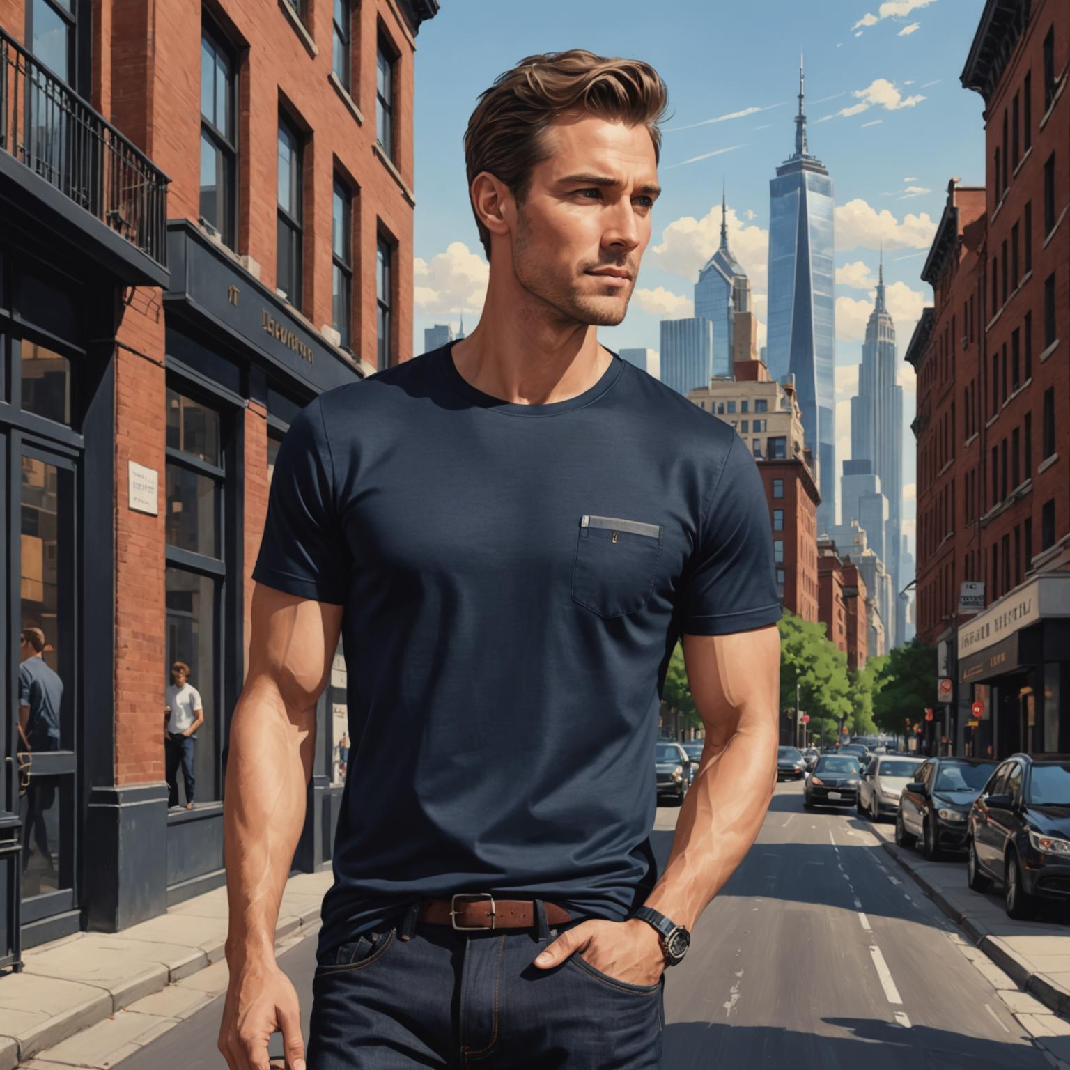 mercerized cotton t-shirt men, high-quality cotton t-shirts for men, mercerized cotton apparel for men, custom mercerized cotton t-shirts