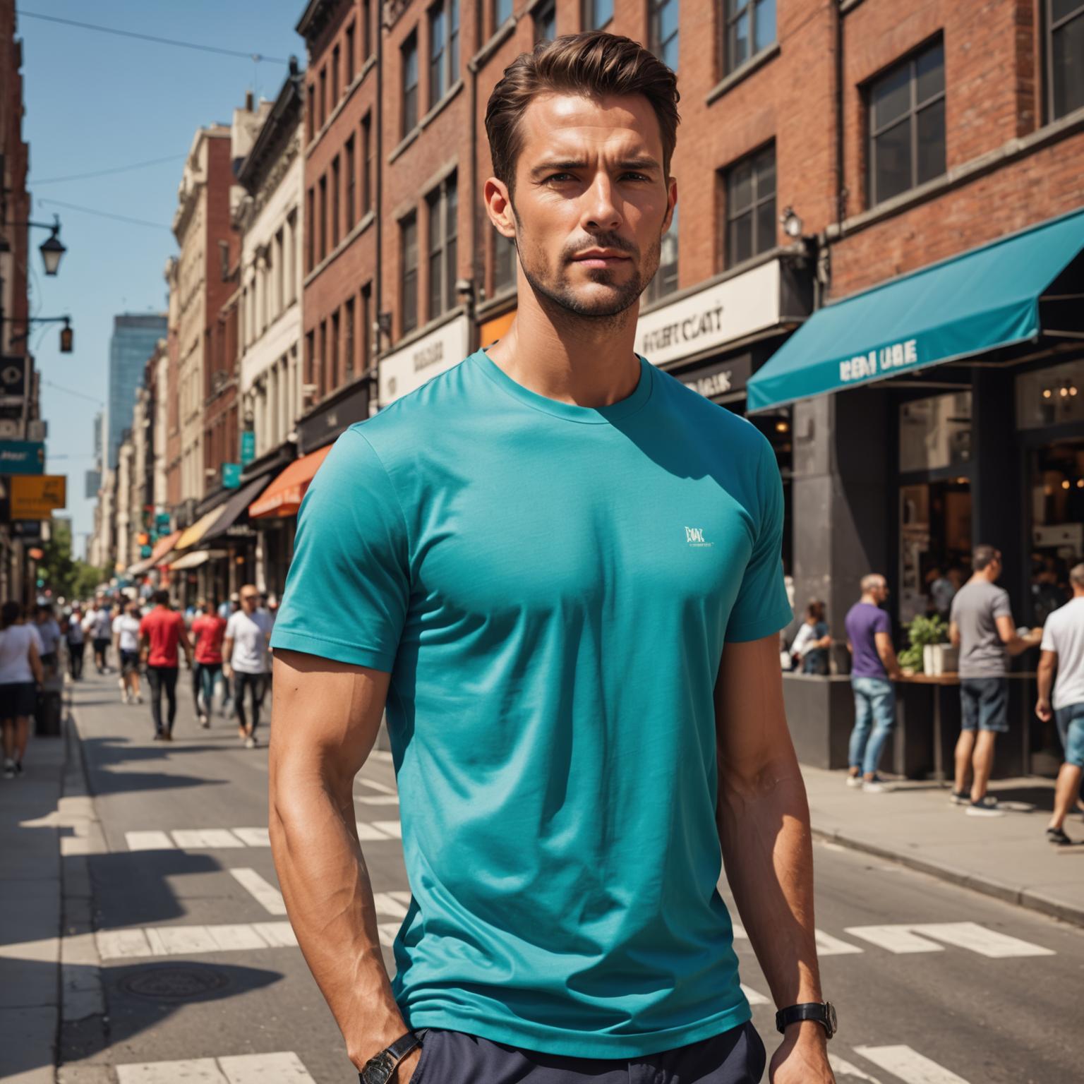 Elevate Your Style with Mercerized Cotton T-Shirt Men