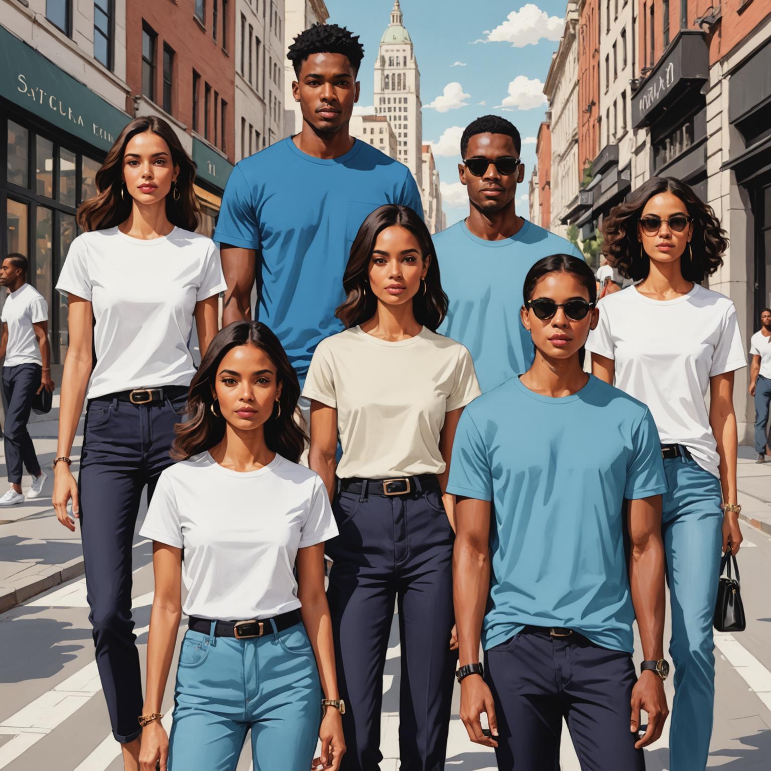 Elevate Your Style with Casual Mercerized T-Shirts