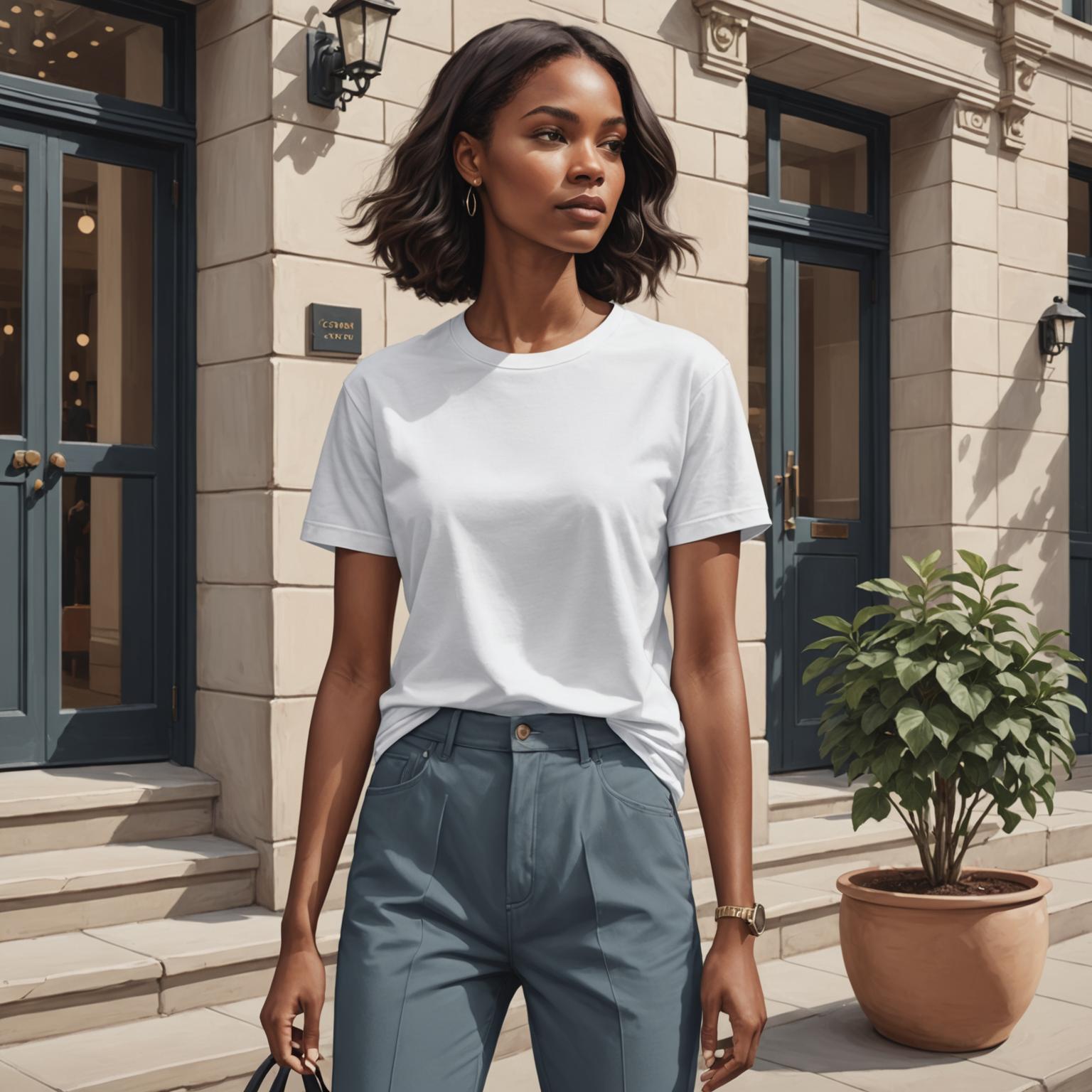 Casual Mercerized T-Shirt: Luxury Cotton Tees Redefined