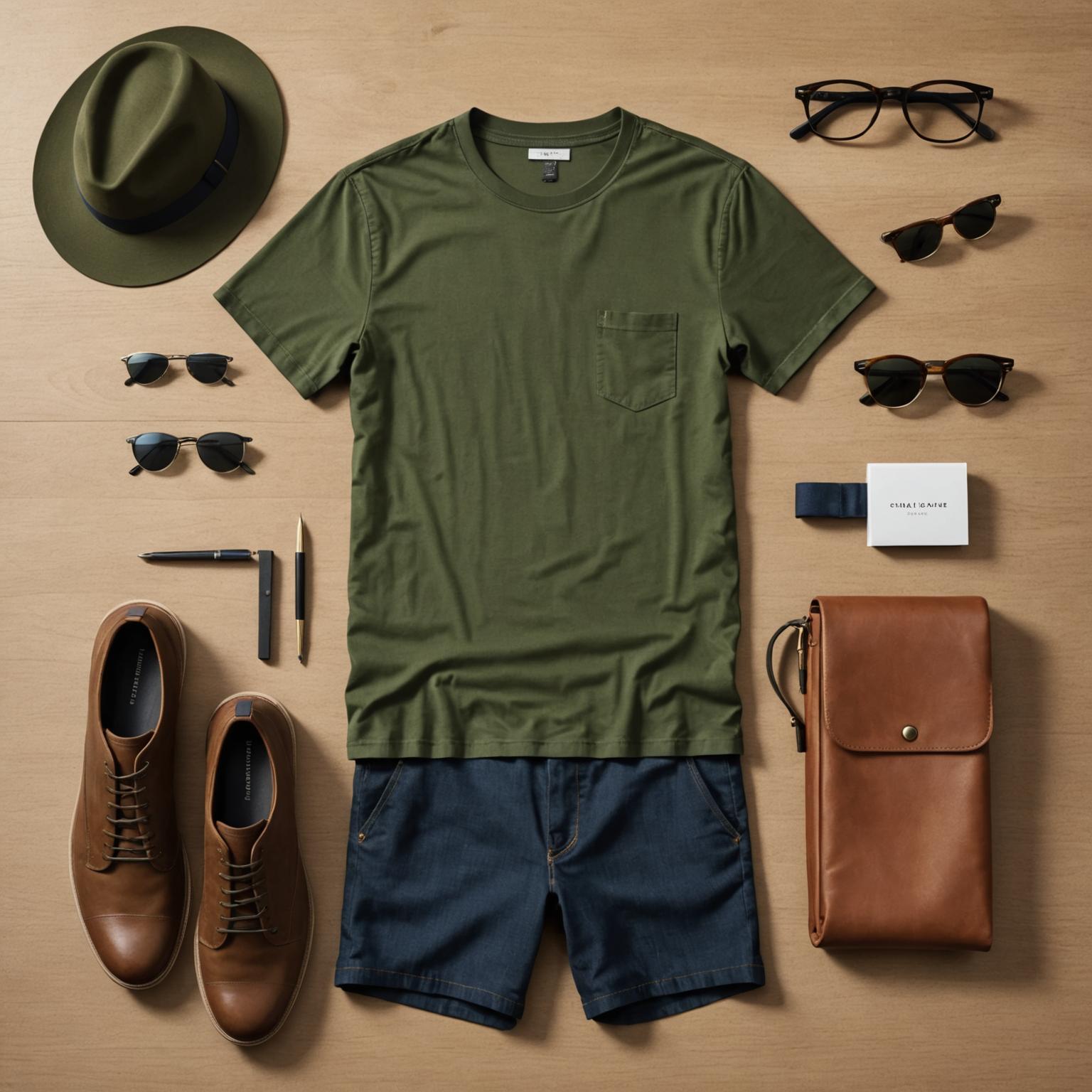 casual mercerized t-shirt, luxury cotton tees, classic fit mens t-shirt