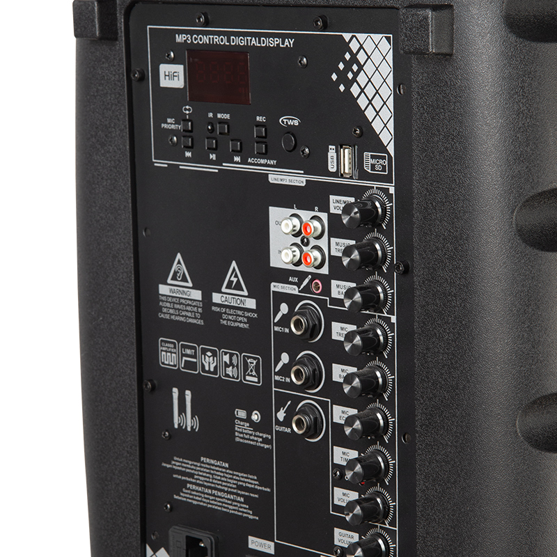 PA speaker with Bluetooth