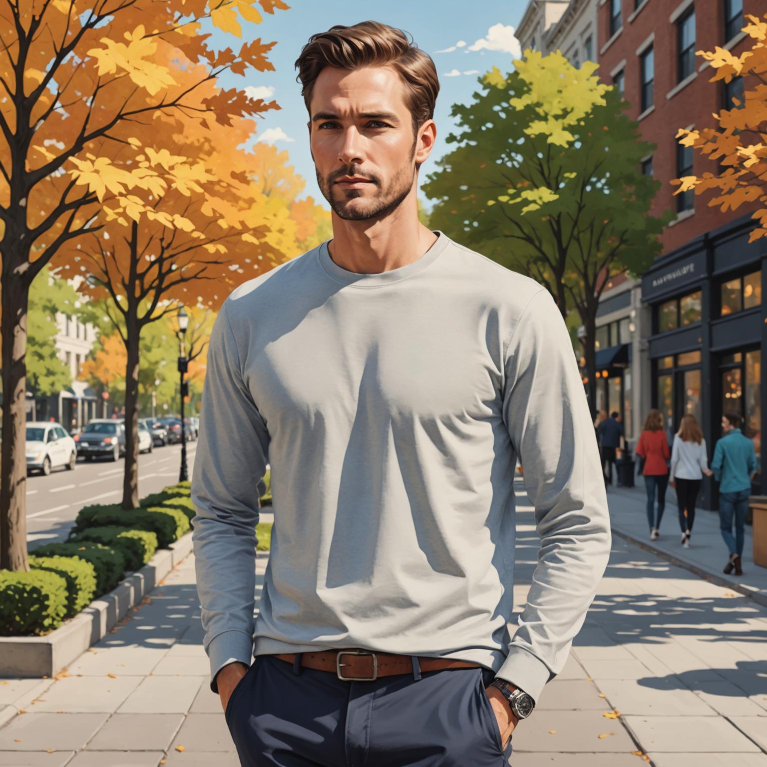 Essentials: guía de camiseta de manga larga para hombres