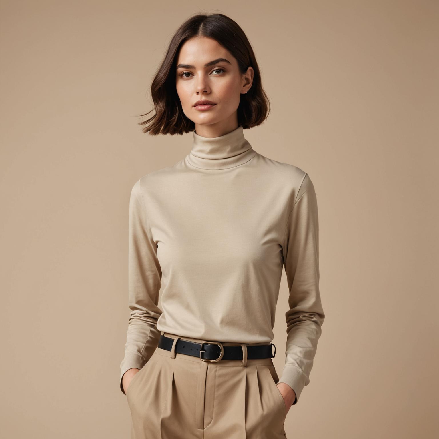 turtle neck t shirt, long sleeve turtle neck t shirt, cotton turtle neck t shirt