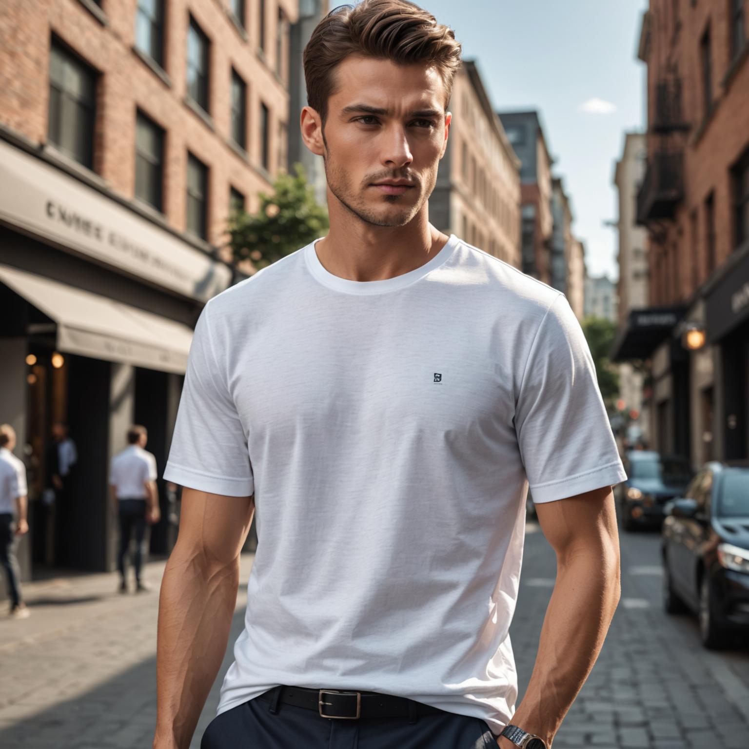 Cool Touch Fabric T-shirt: Elegance in Every Stitch