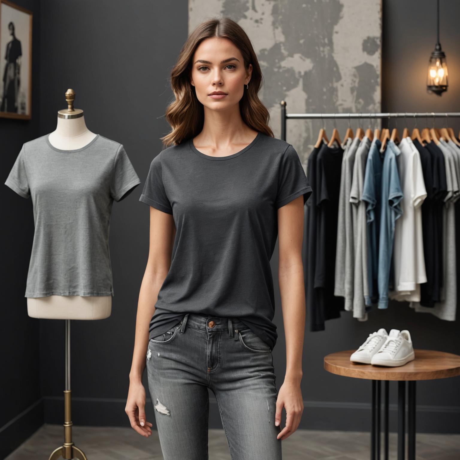 cotton modal spandex t shirt, cotton modal blend t shirt, soft touch modal tees