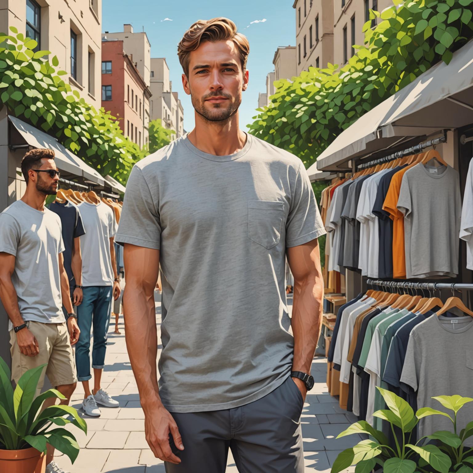 mens linen t shirt, breathable linen t shirt, linen blend t shirt