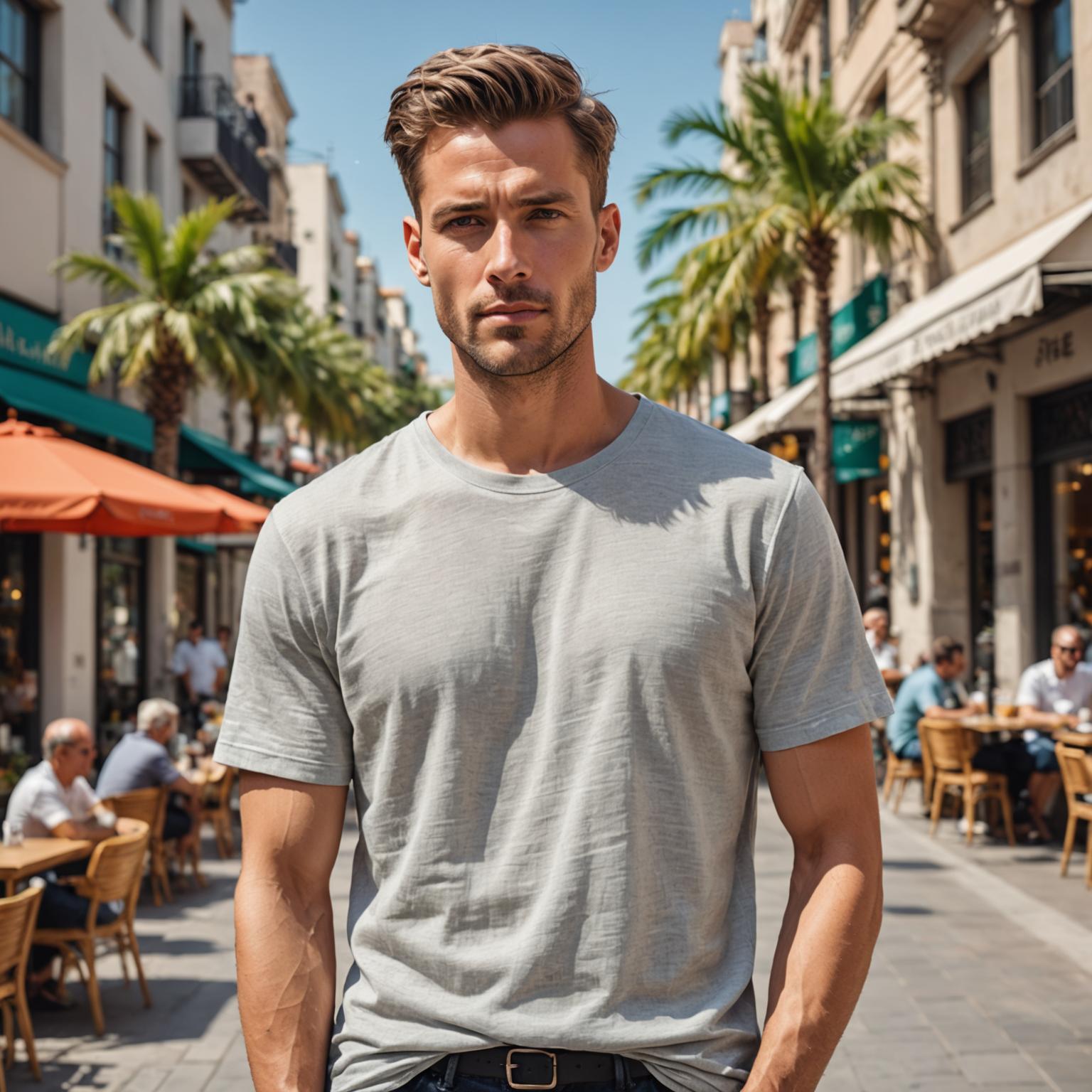 mens linen t shirt, breathable linen t shirt, linen blend t shirt