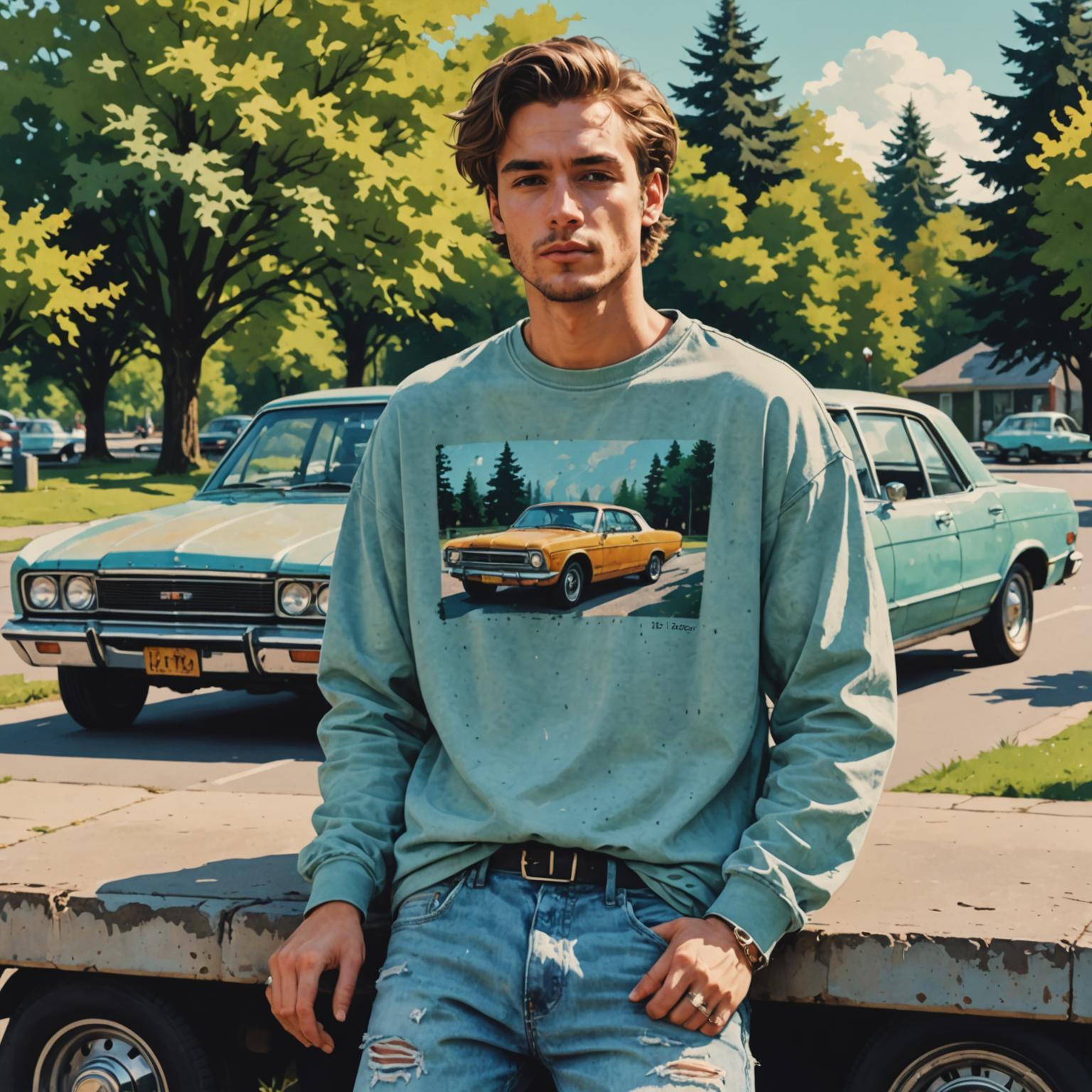 vintage acid wash t shirt, acid wash oversized t shirt, acid wash long sleeve t shirt