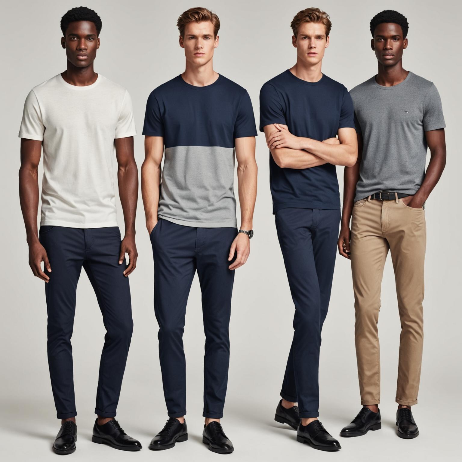 Camiseta ZARA para hombre, Camiseta de algodón ZARA, Camiseta oversize ZARA