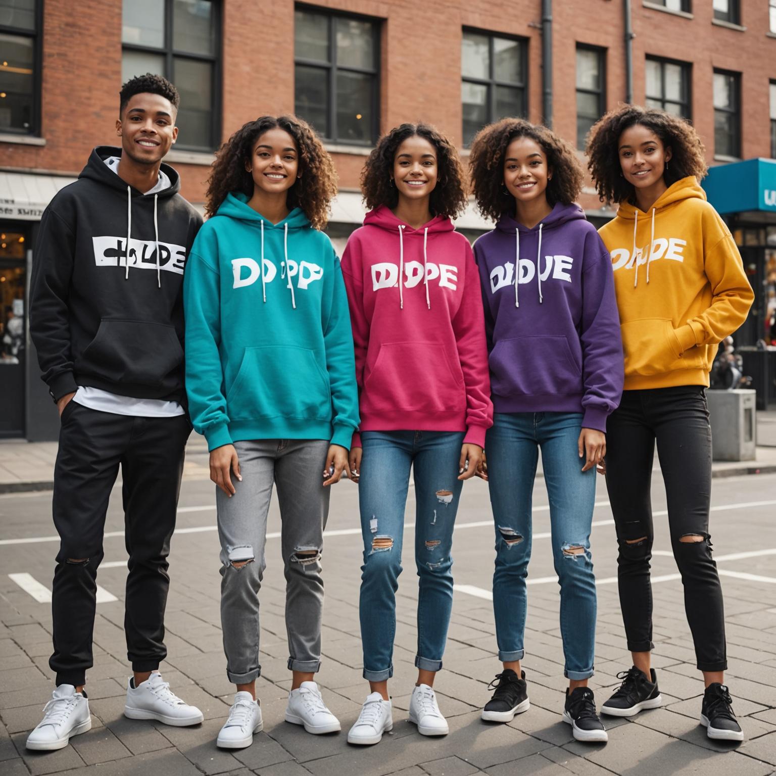 Elevate Your Style with a Fashion Dip Dyed Hoodie