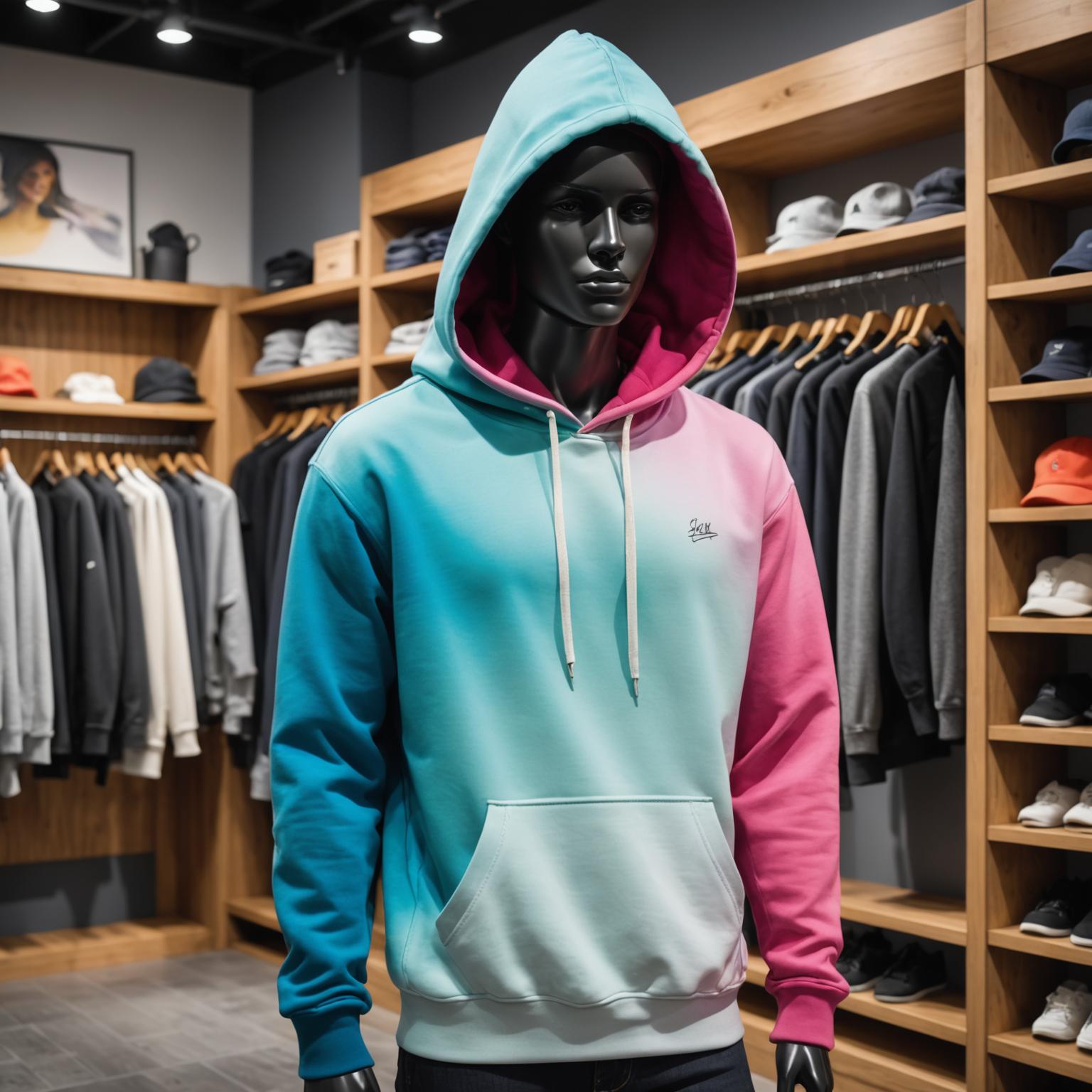 Fashion Dip Dyed Hoodie: Style and Comfort Merge