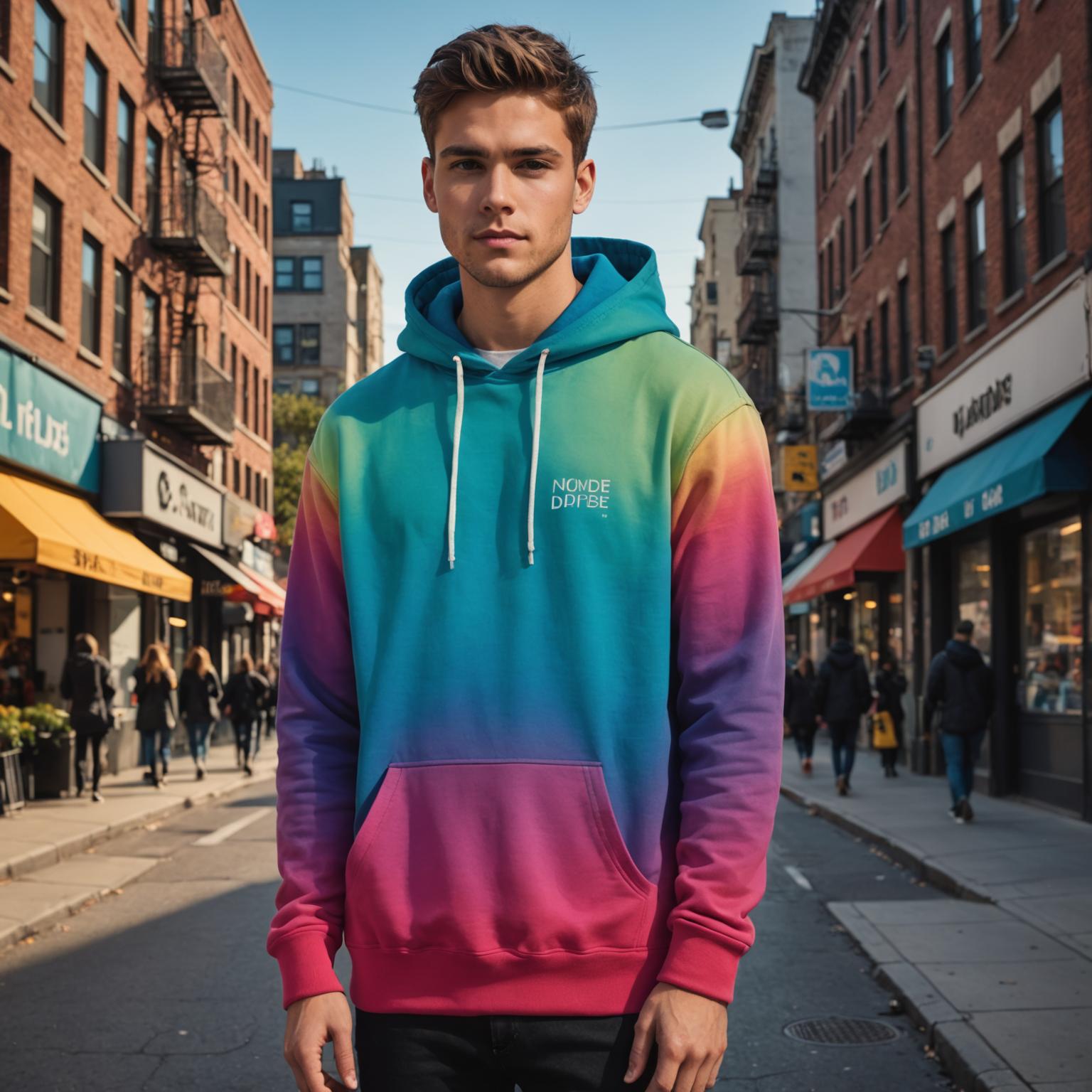 Fashion Dip Dyed Hoodie: Elevate Style and Comfort