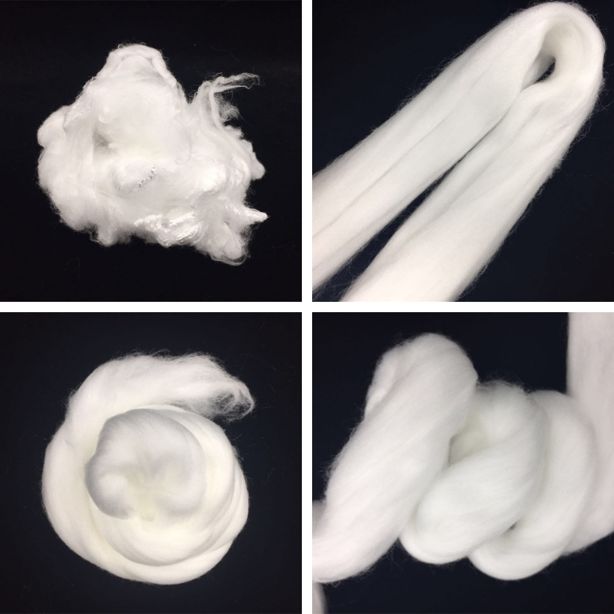 中国石化PA6尼龙6纤维毛条3D*88/98mm半消光纺织纺纱 
