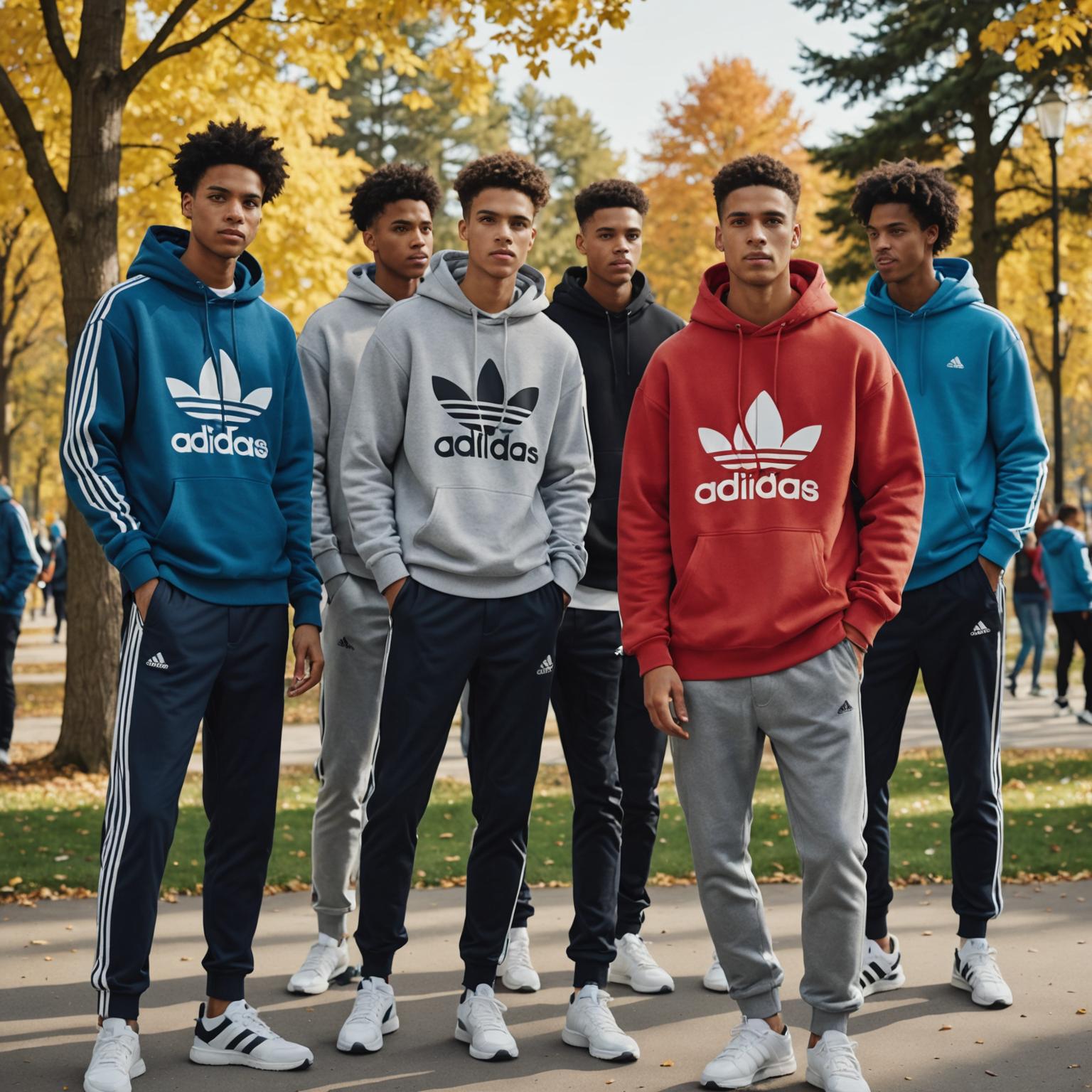Sudaderas Adidas para hombre, sudaderas de forro polar Adidas para hombre, ropa informal Adidas para hombre