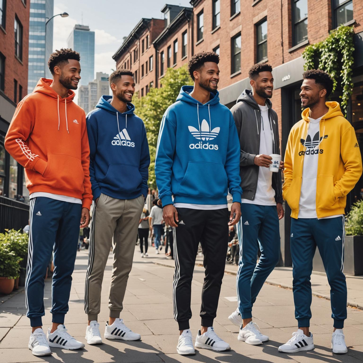 Mejora tu estilo con sudaderas Adidas para hombre