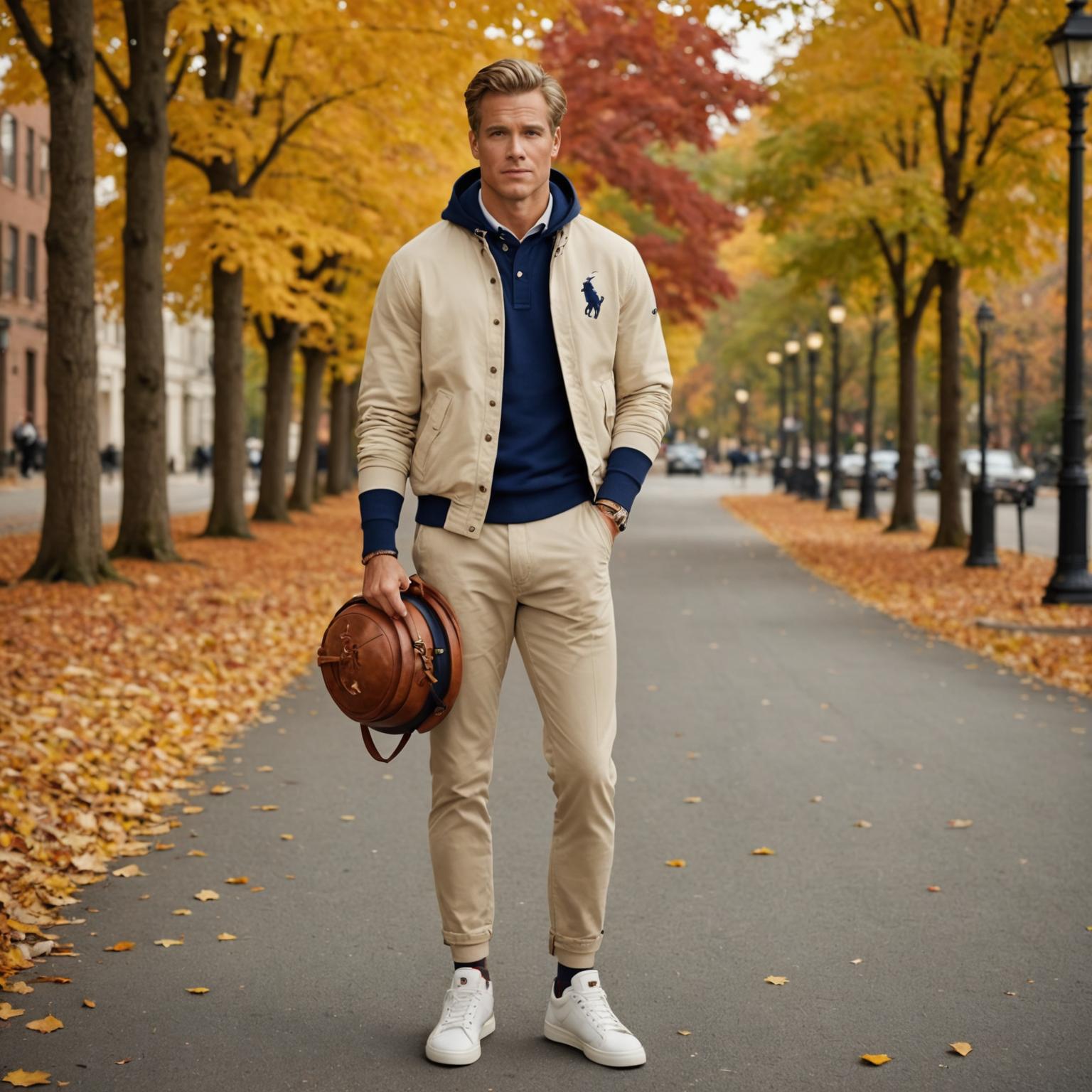 休闲秋季造型,舒适运动衫,Ralph Lauren 秋季系列