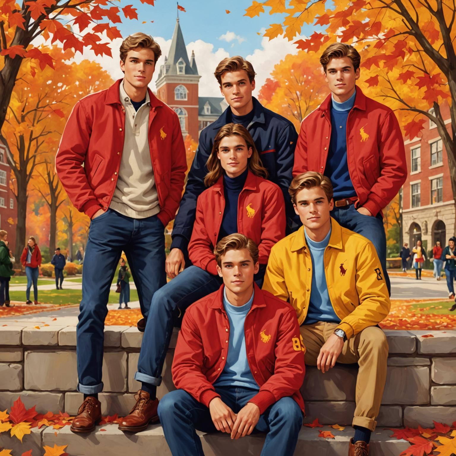 Ralph Lauren varsity jacket, Ralph Lauren apparel, fall fashion jackets