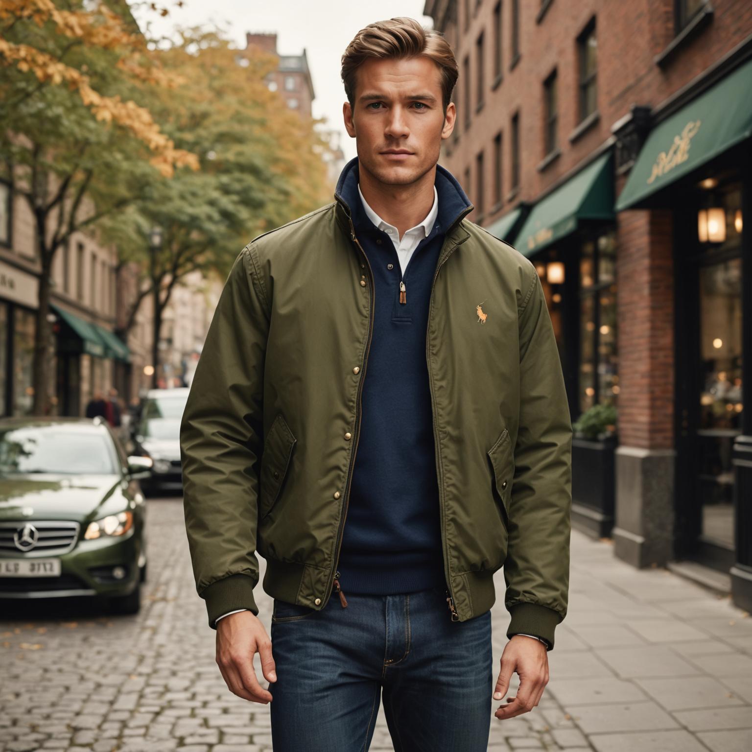 Elevate Your Style with Ralph Lauren Casual Jacket