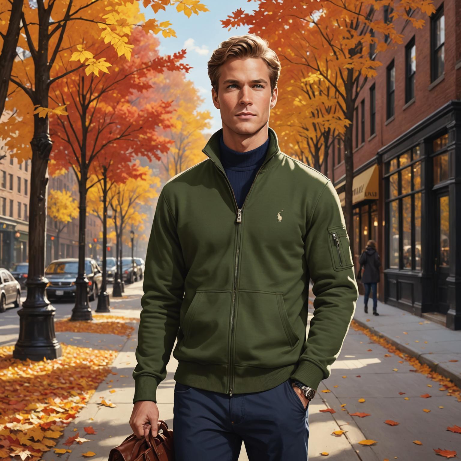 Discover Timeless Style with Ralph Lauren Zipped Sweatshirt