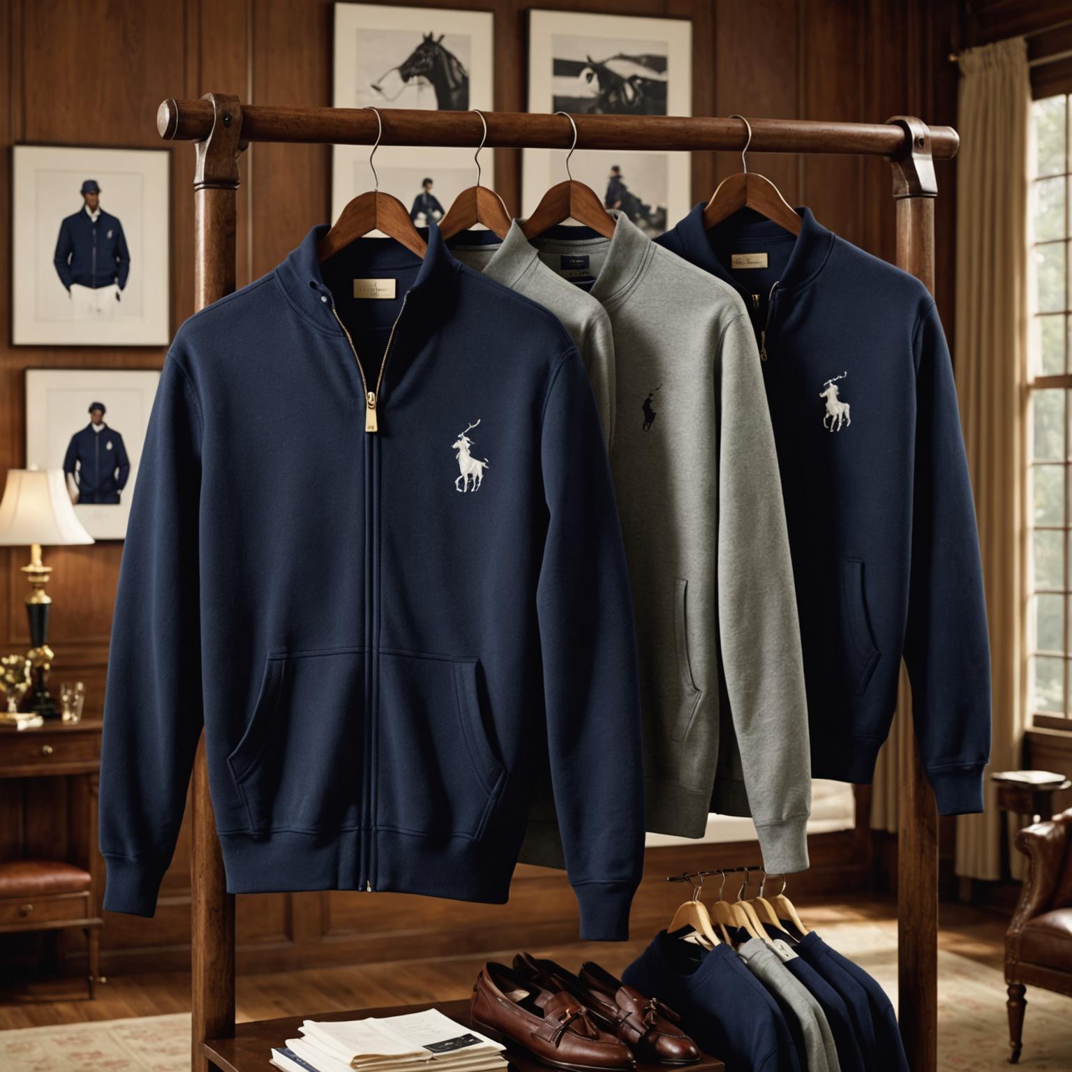 Discover Timeless Style with Ralph Lauren Zipped Sweatshirt