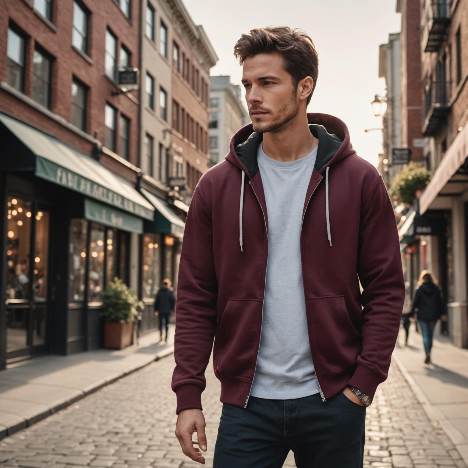 Descubre las mejores sudaderas con cremallera para hombre: estilo y comodidad.