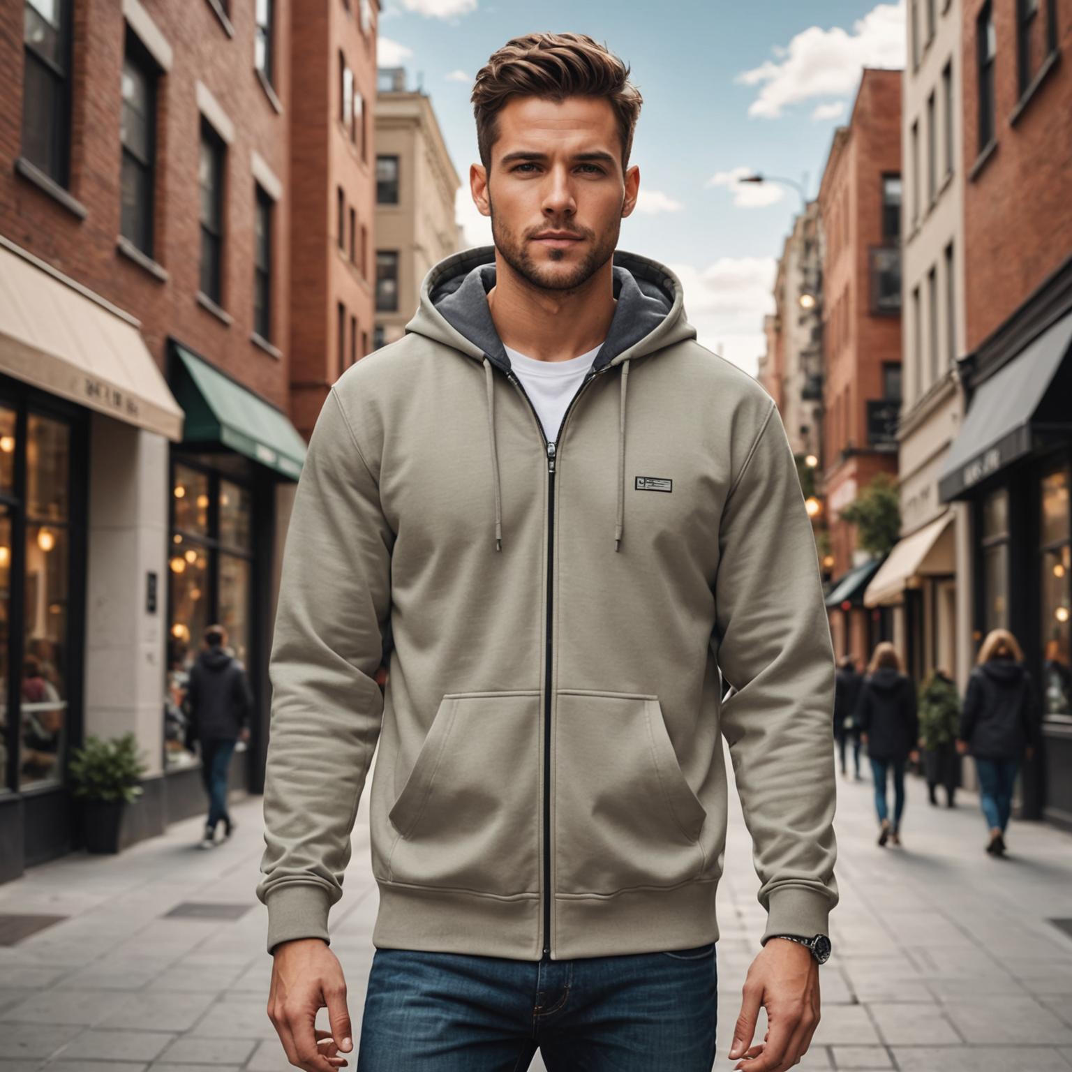 zip-up hoodies for men, men's zip-up sweatshirts, men's casual zip hoodies