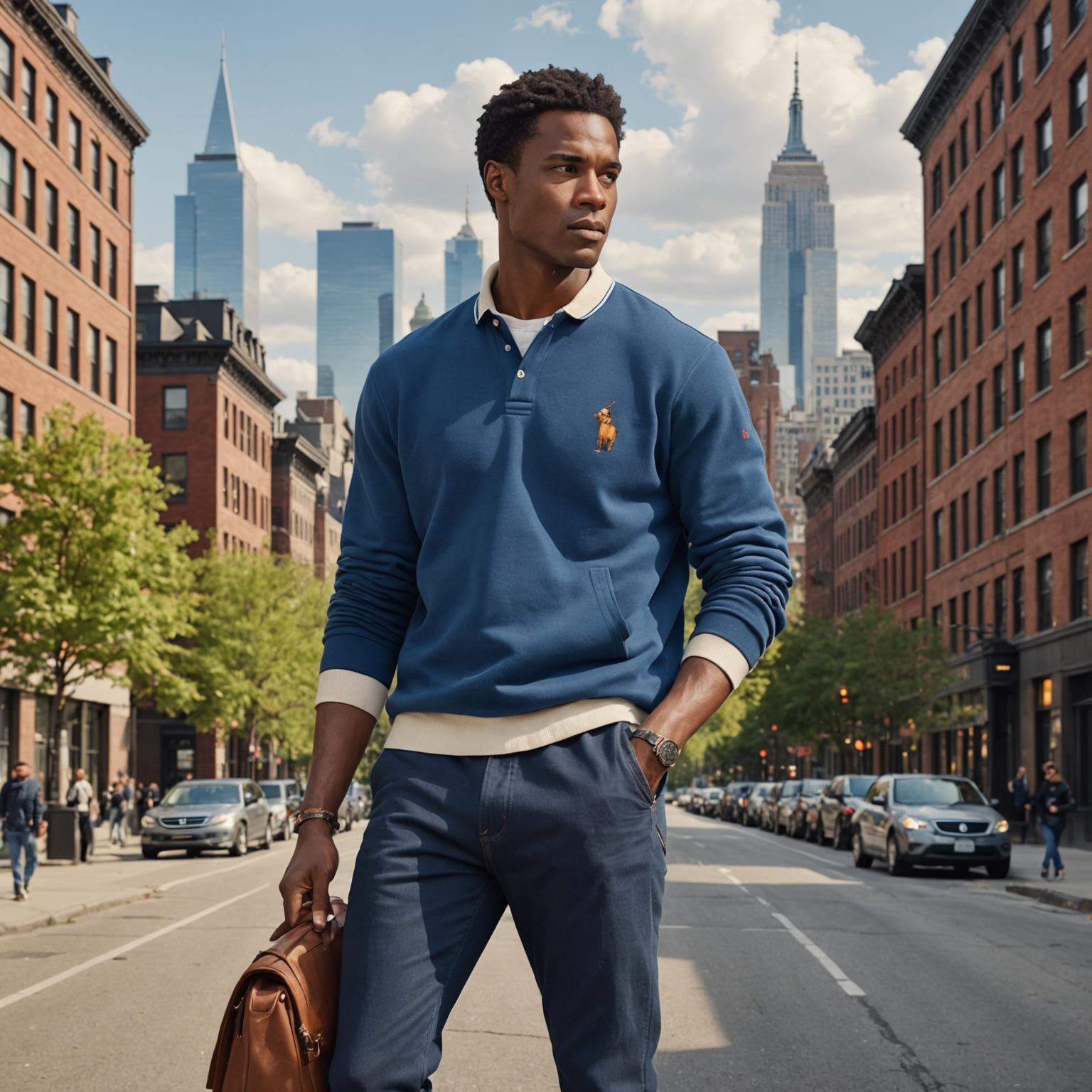 时尚圆领运动衫，男士棉质圆领运动衫，经典圆领运动衫