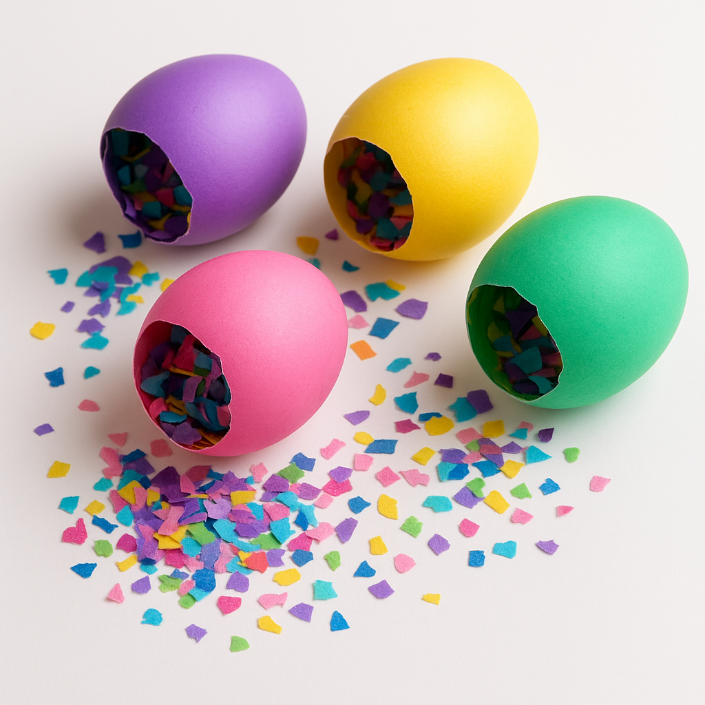Huevos de confeti OEM: Cómo la fabricación personalizada contribuye a las celebraciones globales