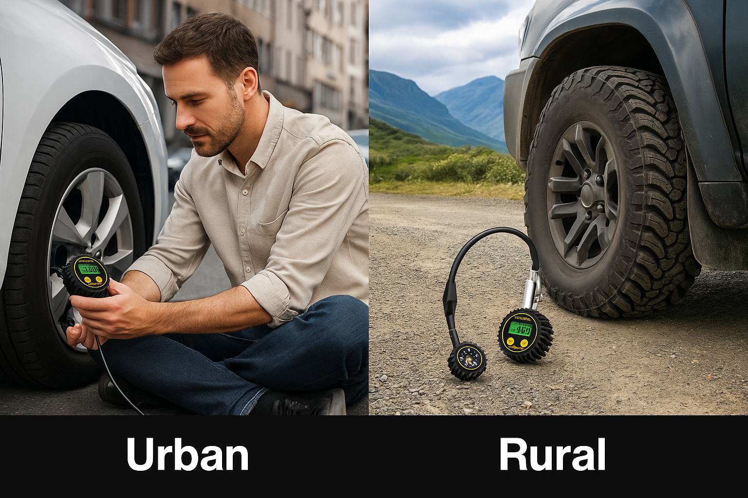 Urban vs Rural Driving: Different Tire Care Priorities